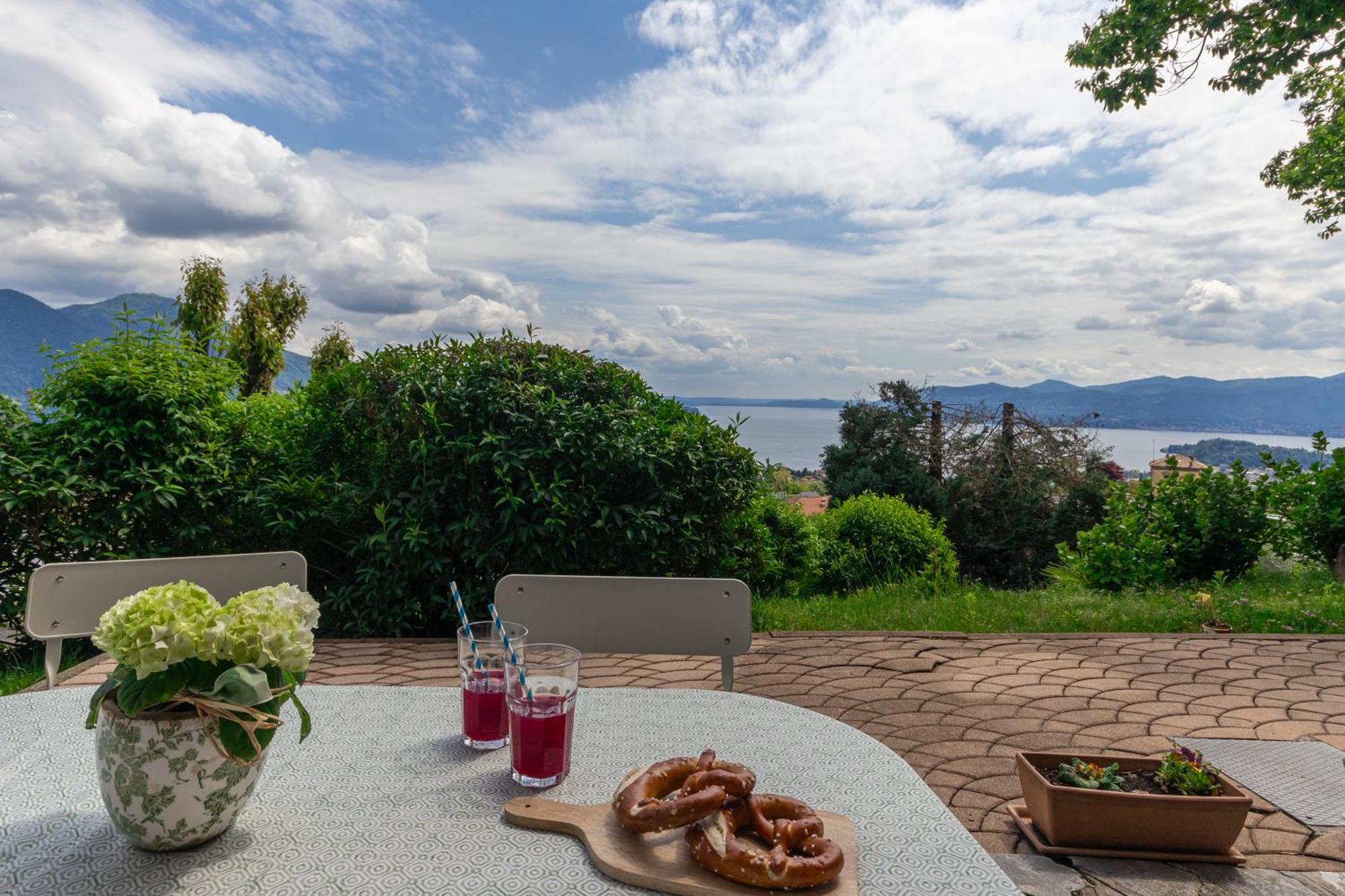 Casamina Vista Lago Verbania Arizzano Extérieur photo